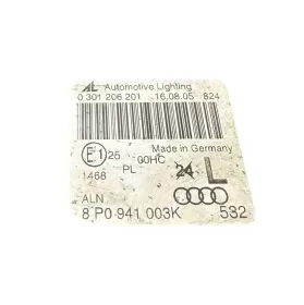 1305630397 фара передняя Audi A3 S3 8P 2005