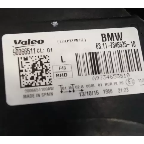 300000016288755 фара передняя BMW 5 G30 G31 2018