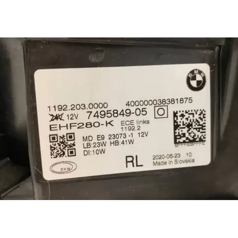 400000038381875 фара передня BMW 4 G22 G23 G24 G26 2020