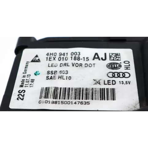 4H0941003AJ фара передняя Audi A8 S8 D4 4H 2013