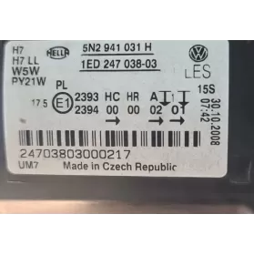 24703803000217 фара передняя Volkswagen Tiguan 2008