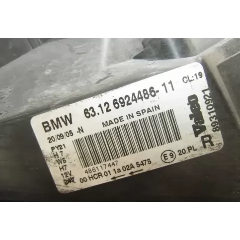 6312692448611 фара передняя BMW 1 E81 E87 2005