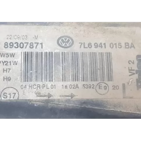 7L6941017BA фара передня Volkswagen Touareg I 2002