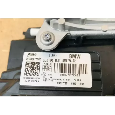 90168827ZN02 фара передняя BMW 3 GT F34 2017