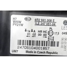 24705104001857 фара передня Volkswagen Polo V 6R 2010