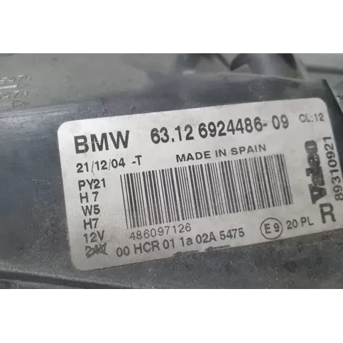 692448609 фара передняя BMW 1 E81 E87 2006