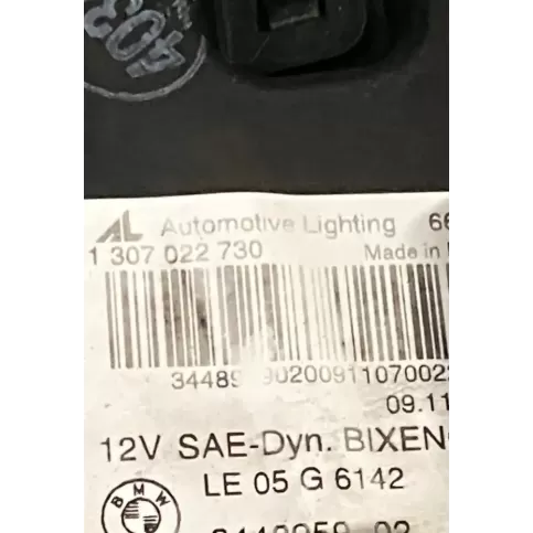 3448960 фара передняя BMW X3 E83 2008