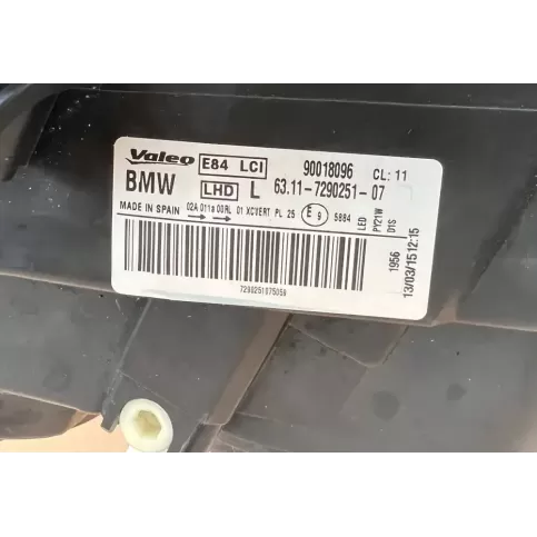 90018096 фара передняя BMW X1 E84 2012