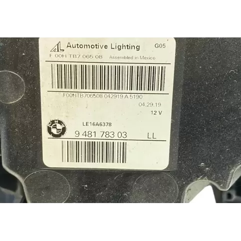 LE16A0378 фара передня BMW X5 G05 2019