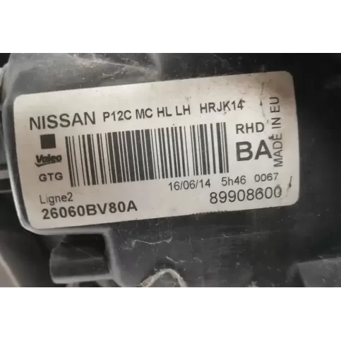 26060BV80A фара передня Nissan Juke I F15 2014