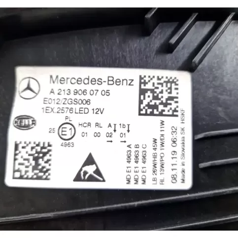 A2139060705 фара передня Mercedes-Benz E W213 2016