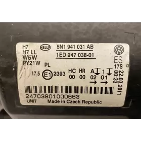 24703801000663 фара передняя Volkswagen Tiguan 2011