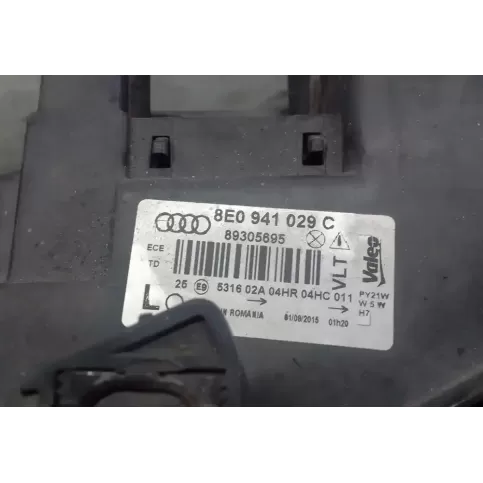 89305695 фара передняя Audi A4 S4 B6 8E 8H 2000