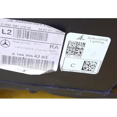 A1669064203 фара передня Mercedes-Benz GLE W167 2019