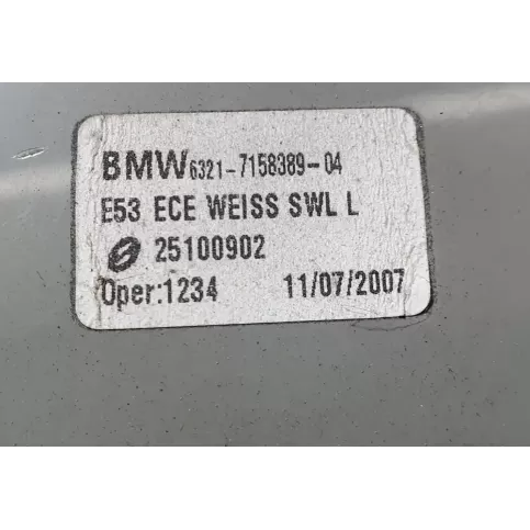 7158389 фара задня BMW X5 E53 2000