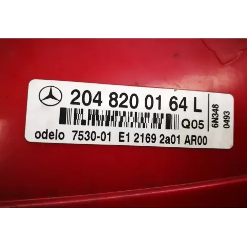 753001E12048200164 фара задня Mercedes-Benz C W204 2008