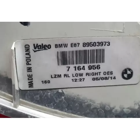 89503973 фара задняя BMW 1 E81 E87 2006