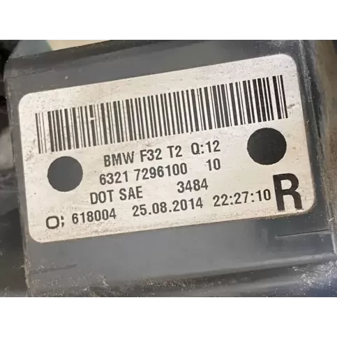 63217296100 фара задняя BMW 4 F32 F33 2016