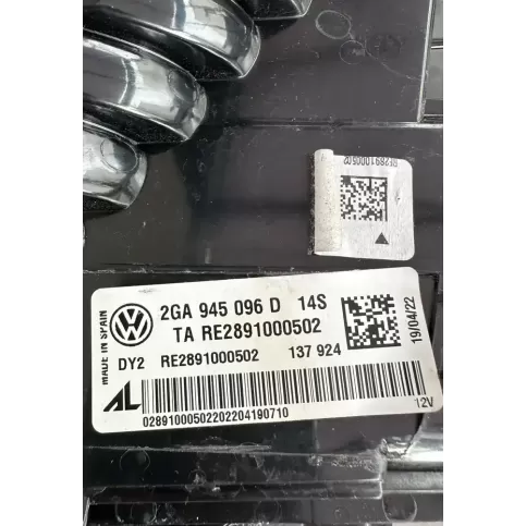 RE2891000502 фара задня Volkswagen T-Roc 2020