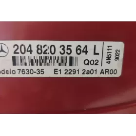 763035 фара задняя Mercedes-Benz C W204 2011