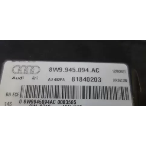 8W9945094AC фара задняя Audi A4 S4 B9 8W 2023