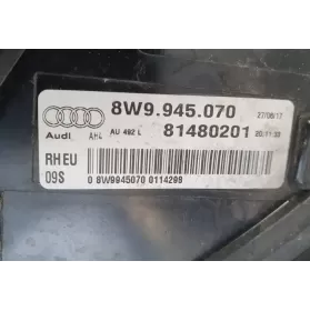 81480201 фара задняя Audi A4 S4 B9 2016